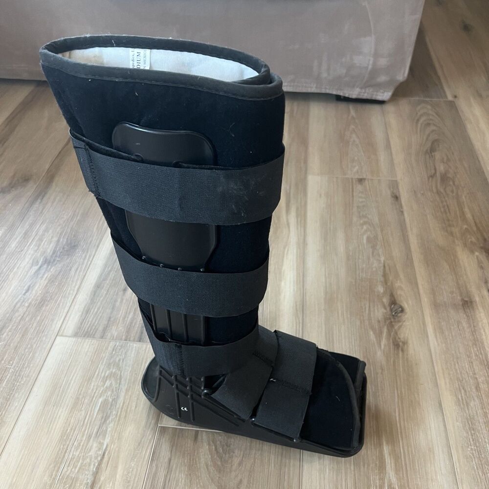 DJ Orthopedics SoftGait Post Surgical Walker Black Foot Surgery Boot - Medium